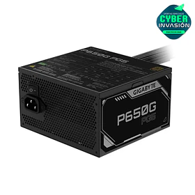Fuente de poder GIGABYTE P650G PCIE 5.1 650W 80+ GOLD 