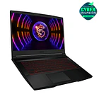 Notebook MSI Thin GF63 - RTX 2050 | Core i5 12450H | 16GB RAM | 15.6