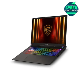 Notebook OPEN BOX MSI Vector 16 HX AI - RTX 5080 16GB | Ultra 9 275HX | 16GB RAM | 16" QHD+ 240hz | SSD 1TB M.2