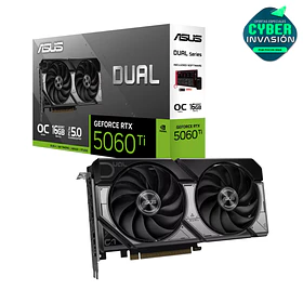 Tarjeta Grafica Nvidia RTX 5060 Ti Asus Dual OC 16GB 