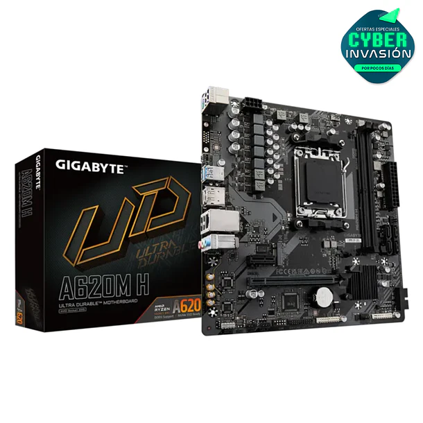 Placa Madre Gigabyte A620M H 1