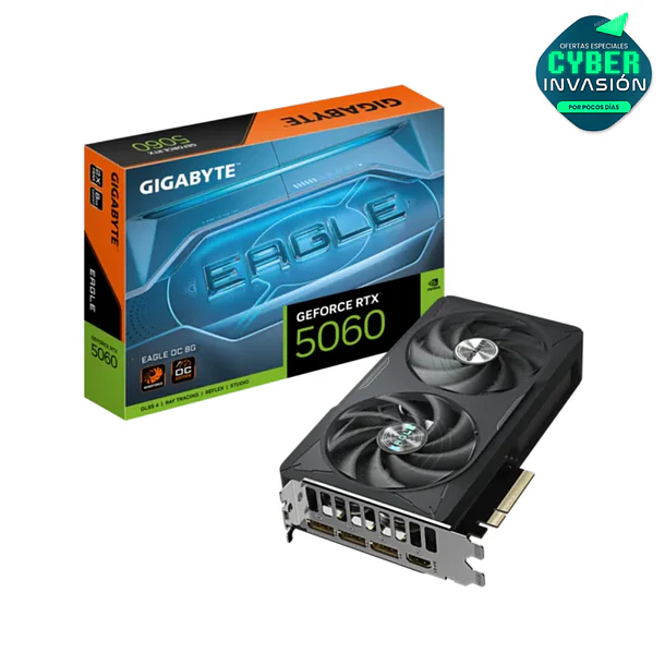 Tarjeta Grafica Nvidia GeForce RTX™ 5060 EAGLE OC 8G 1