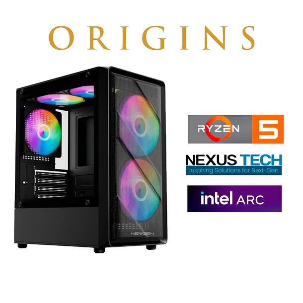 PC Gamer Origins | Ryzen 5 5500 + Grafica Intel Arc A380 6GB 1