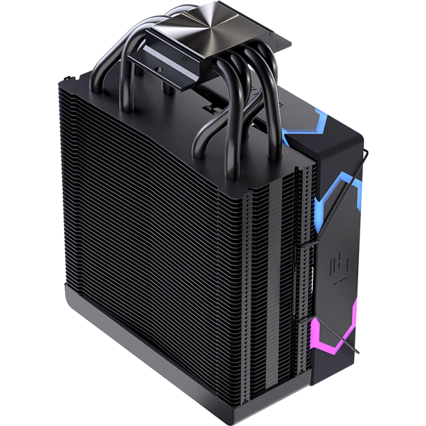 Cooler Torre Einarex Ventus 120mm V100 Black ARGB 4