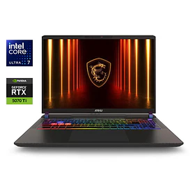 Notebook MSI VECTOR 16 HX AI - RTX 5070 TI 12GB | Ultra 7 255HX | 16GB RAM | 16" FHD+ 144hz | SSD 1TB M.2