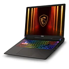 Notebook MSI VECTOR 16 HX AI - RTX 5070 TI 12GB | Ultra 7 255HX | 16GB RAM | 16