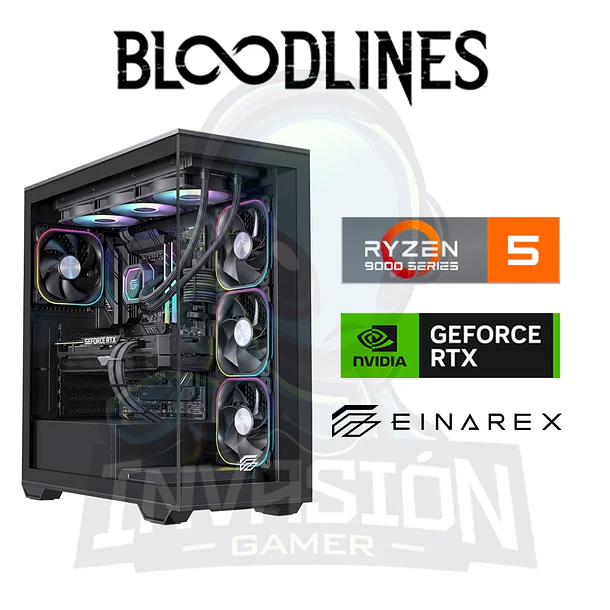 PC Gamer Bloodlines, ryzen 5 9600x + nvidia rtx™ 5060 ti 16gb GDDR7 1