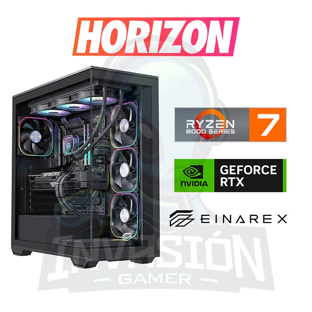 PC Gamer Horizon AMD Ryzen 7 7800X3D + Nvidia RTX 5070 Ti 16GB 1