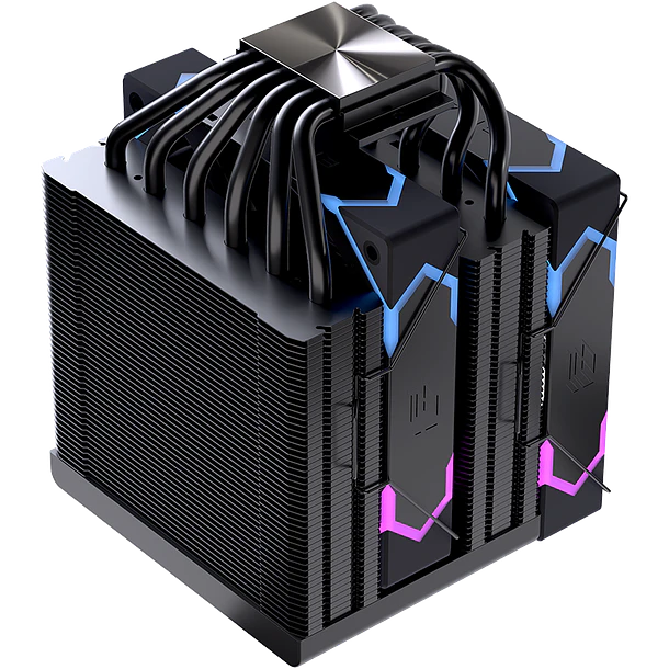 Cooler Doble Torre 120mm Einarex Glide G300 Pantalla LED  4