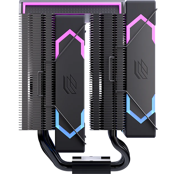 Cooler Doble Torre 120mm Einarex Glide G300 Pantalla LED  5