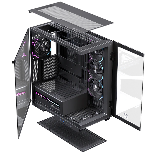 Gabinete Einarex Zenith Z1K Black  8