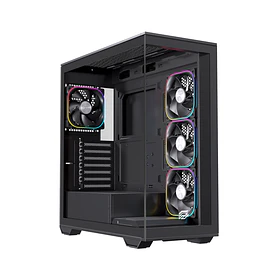 Gabinete Einarex Prisma S700 Mid Tower RGB Black