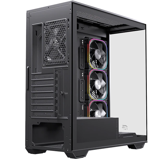 Gabinete Einarex Prisma S700 Mid Tower RGB Black 3