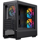 Gabinete Einarex PM400 Black RGB 3 Ventiladores Incluidos 5