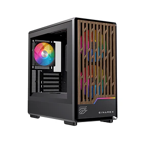 Gabinete Einarex PM400 Black CORE 1 Ventilador Incluido