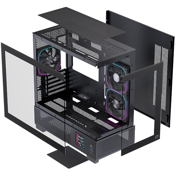 Gabinete Einarex Prisma SM501D Black 6