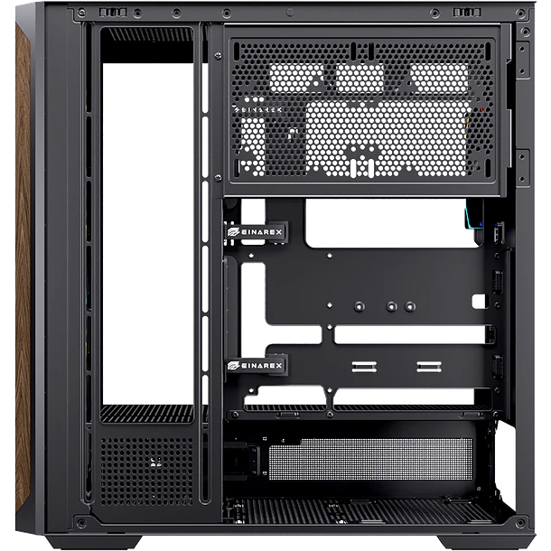 Gabinete Einarex Pulse P800 RGB Black 4