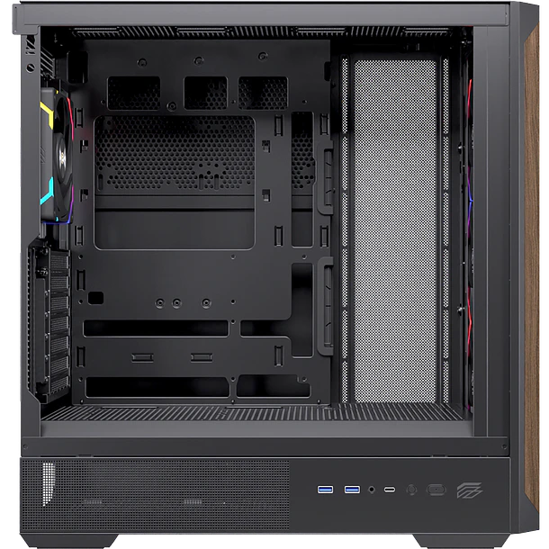 Gabinete Einarex Pulse P800 RGB Black 5