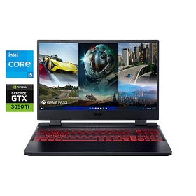 Notebook Reacondicionado Acer Nitro 5 - GTX 3050 Ti | i5 12500H | 16GB RAM | 15,6" FHD 144hz | SSD 500GB M.2