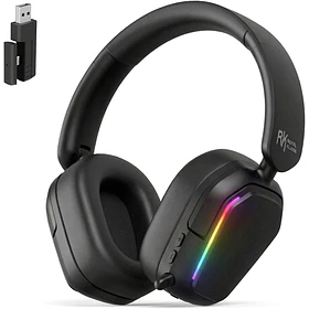 Audifono Gamer Royal KLudge HG101 BLACK 7.1 Tri-Mode BT-RF-3.5
