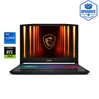 PREVENTA Notebook OPEN BOX MSI Katana 15 HX - RTX 5050 | i7 14650HX | 16GB RAM | 15.6