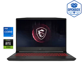 PREVENTA Notebook OPEN BOX MSI GL66 PULSE GAMING - RTX 3060 | i7 12700H | 16GB RAM | 15.6" FHD 144hz | SSD 500GB M.2