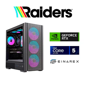 PC Gamer Raiders, intel core ultra 5 245kf + nvidia rtx™ 5060 8gb / 5070 12gb