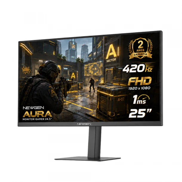 Monitor NEWGEN AURA 25″ FHD IPS 420Hz 1MS 2