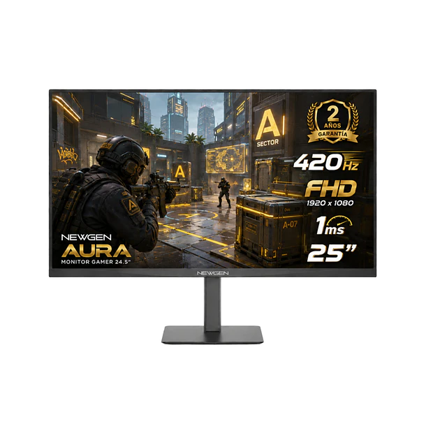 Monitor NEWGEN AURA 25″ FHD IPS 420Hz 1MS 1