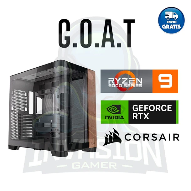 PC Gamer goat, amd ryzen 9 9950x3d / nvidia GeForce rtx™ 5080 16gb / rtx™ 5090 32gb 1
