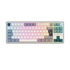 Teclado Mecánico Royal Kludge R87 PRo Half Grey | 80%, RGB, Hot-Swap, Creamy Switch  1