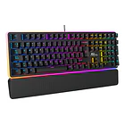 Teclado Gamer Royal Kludge RK918 Black Mecanico Brown Switch  2