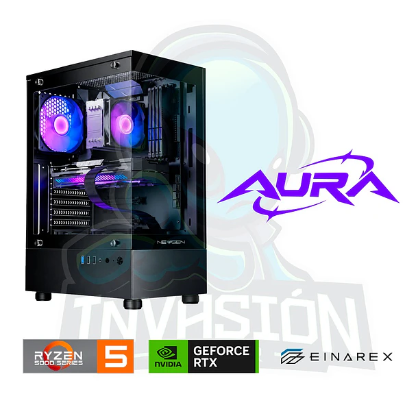 PC Gamer Aura - amd Ryzen 5 5500 | nvidia rtx™ 3050 6g / AMD RX 7600 8g 2