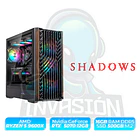 Pc Gamer Shadows - Ryzen 5 9600X / Ryzen 7 9700X + RTX 5070 12GB 3