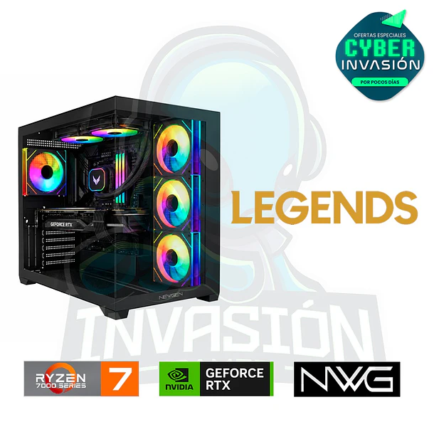 Pc Gamer Legends - Ryzen 7 7700X3D / Ryzen 7 9800X3D + RTX 5070 12GB / RTX 5070 Ti 16GB 1
