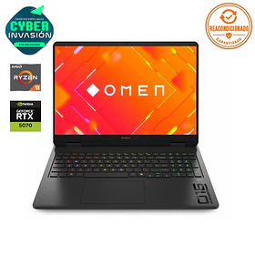 Notebook HP HYPER X OMEN 15 - RTX 5070 | Ryzen 9 8940HX | 16GB RAM | 15.3" QHD 180hz | SSD 1TB M.2