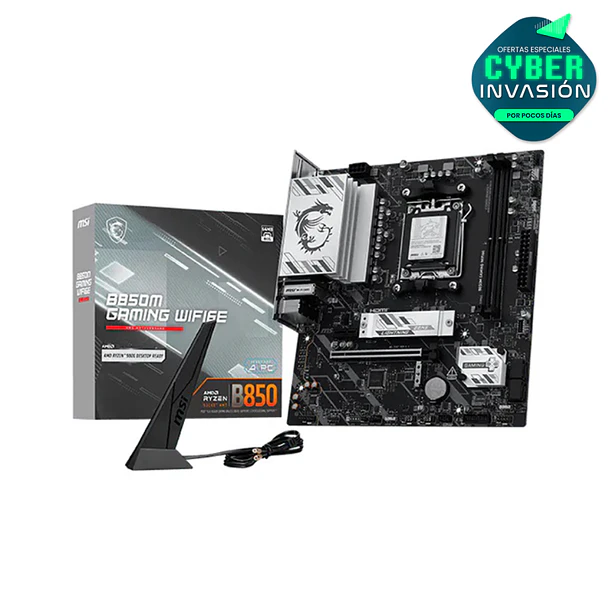 Placa Madre MSI B850M GAMING WIFI6E AM5 AMD