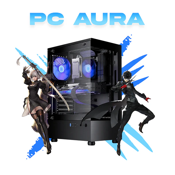 PC Gamer Aura - amd Ryzen 5 5500 | nvidia rtx™ 3050 6g / AMD RX 7600 8g 4