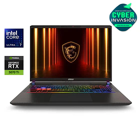Preventa Notebook MSI VECTOR 16 HX AI - RTX 5070 TI 12GB | Ultra 7 255HX | 16GB RAM | 16" FHD+ 144hz | SSD 1TB M.2