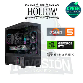 PC Gamer HOLLOW, Ryzen 5 8400F / Ryzen 7 8700F + NVIDIA RTX™ 5060 8GB