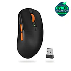 Mouse Gamer RK M30 Black Orange | 3 Modos, 12.000 DPI, Sensor PAW3311 1