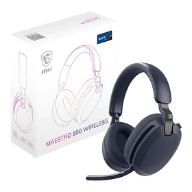 Audifono Inalámbrico MSI MAESTRO 500 ANC ENC BT-RF-USB-C y 3.5mm NAVY