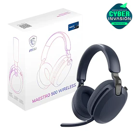 Audifono Inalámbrico MSI MAESTRO 500 ANC ENC BT-RF-USB-C y 3.5mm NAVY