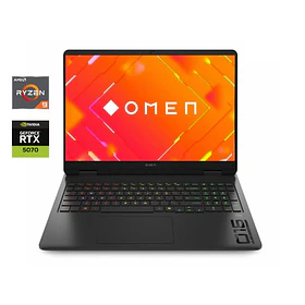 OPEN BOX Notebook HP HYPER X OMEN 15 - RTX 5070 | Ryzen 9 8940HX | 16GB RAM | 15.3" QHD 180hz | SSD 1TB M.2 