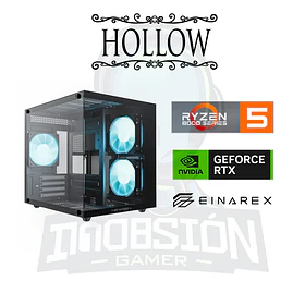 PC Gamer HOLLOW, Ryzen 5 8400F / Ryzen 7 8700F + NVIDIA RTX™ 5060 8GB