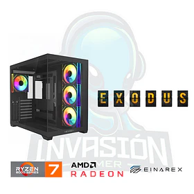 Pc Gamer Exodus - Ryzen 7 8700F + RX 9060 XT 16GB / RTX 5060 Ti 16GB