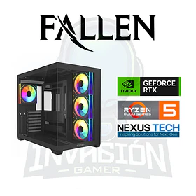 PC Gamer Fallen, Ryzen 5 8400F + NVIDIA RTX™ 5050 8GB