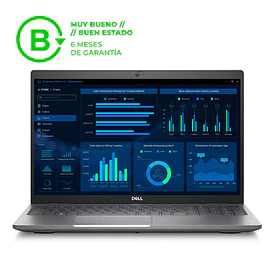 Notebook Reacondicionado Dell Precision 3581 - RTX A500 | Intel Core i7-13800H | 16GB RAM | 15.6" FHD | 256GB SSD
