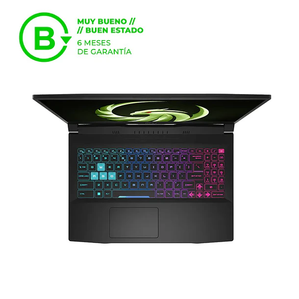 Notebook Reacondicionado MSI Bravo 15 C7VE - RTX 4050 6GB | AMD Ryzen 5 7535HS | 16GB RAM | 15.6
