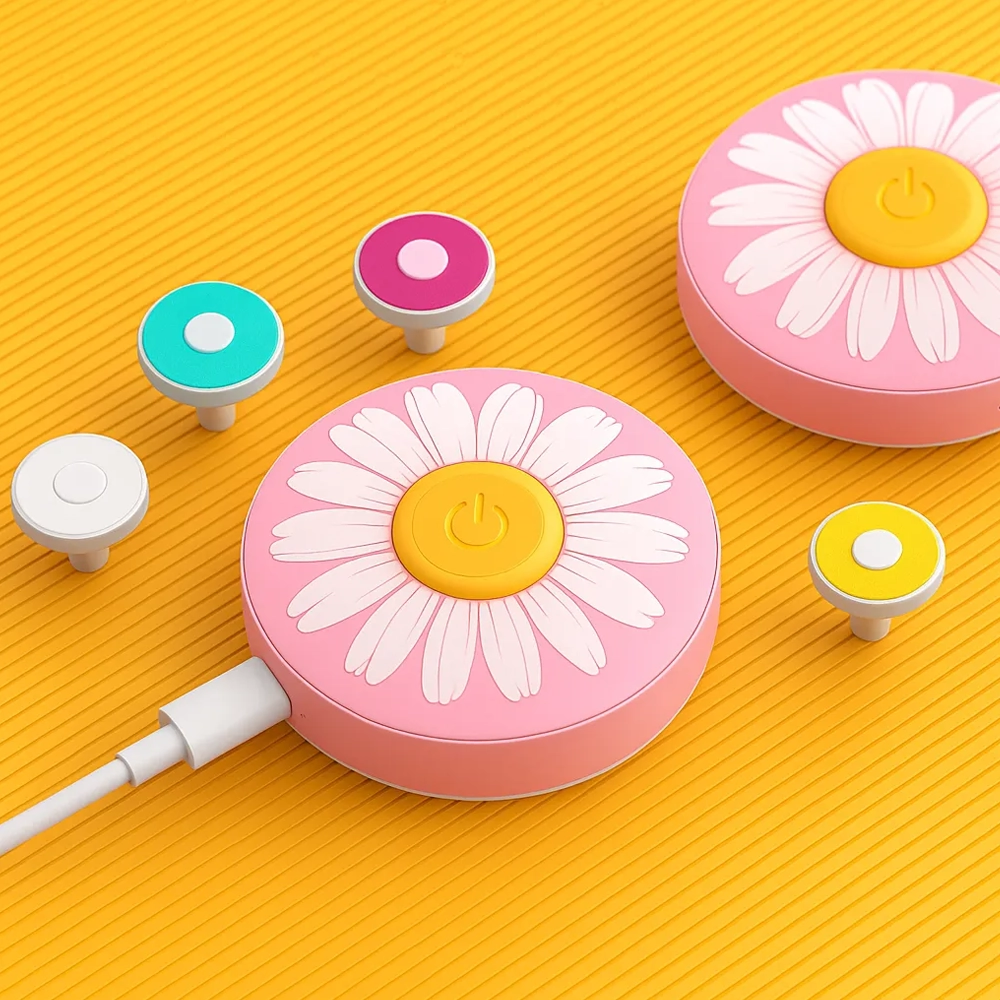 Lima Eléctrica para Bebés USB Recargable con 6 Discos de Uñas 7